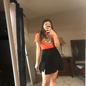 American apparel wrap skirt